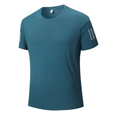 Customizable Short-Sleeve Crew Neck Workwear T-Shirt with Printed or Embroidered Logo - 7