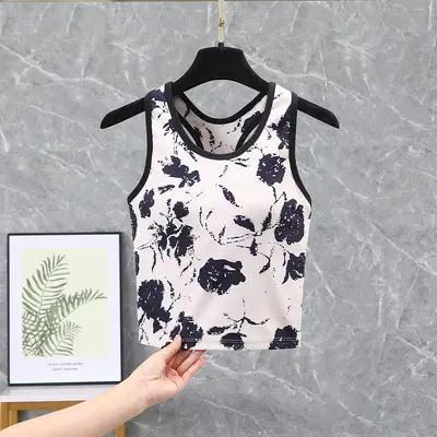 Printed Women's Yoga Set 2026 with Tunic Top for Fitness - 8