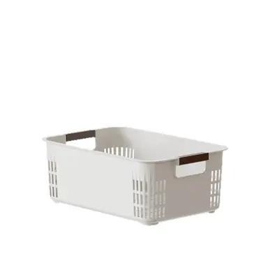 Kitchen storage basket rectangular organizer for spices and sundries