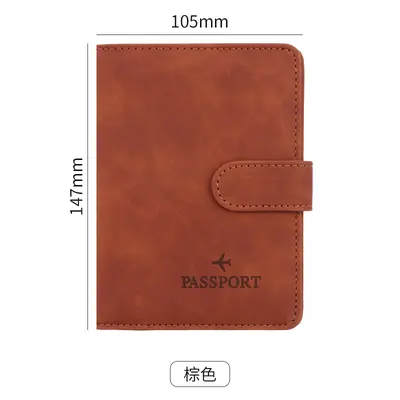Pasaport kılıfı, PU, çok kartlı, seyahat - 13