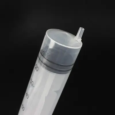Plastic Needleless Syringe with Cap, Pet Feeder, Individually Packed