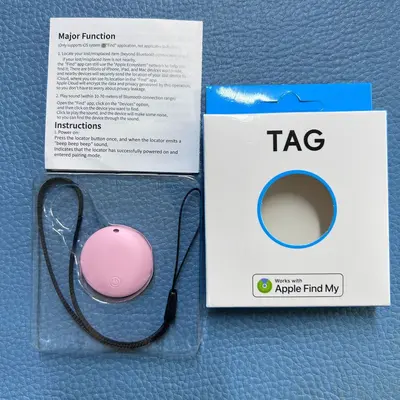 AirTag locator GPS for Apple anti-loss tracker mini small anti-loss device invisible ultra-compact - 9