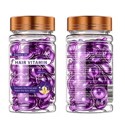 Fas Argan Saç Bakım Yağı Kapsülleri, Durulama Gerektirmez, Vitaminli - 8