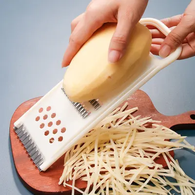 Stainless steel vegetable grater, 11-piece set