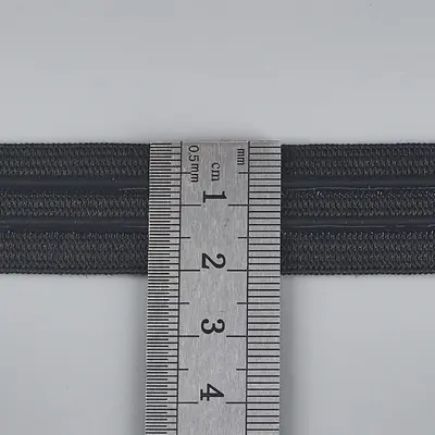 2-4 cm dalgalı silikon kaymaz elastik bant, kayak ve bisiklet giysisi için - 10