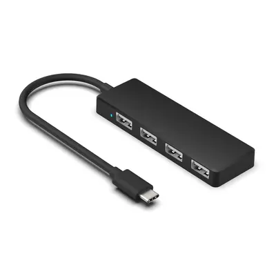 4-in-1 USB Docking Station Type-C 4-Port USB HUB mit LED-Anzeige Erweiterungs-Dockingstation kompatibel mit Handy und Computer