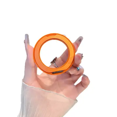 Metal 360° Rotating Adhesive Phone Holder with Magnetic Car Mount