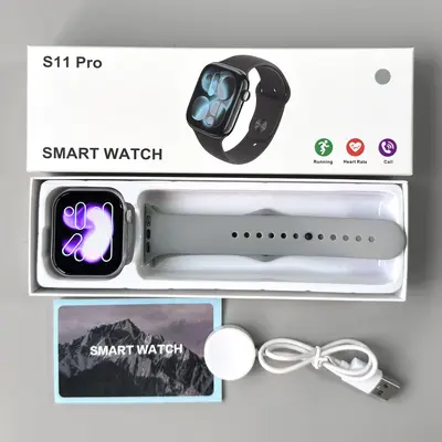 2025 Neues Modell Huaqiang North s11max Smartwatch grenzüberschreitende Außenhandelsvariante standardmäßig Englisch mit 22 Sprachen - 11