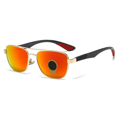 Classic Round Double Bridge Glass Lens Sunglasses, Model 82005 - 11
