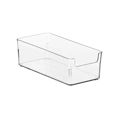 Acryl-Aufbewahrungsbox, transparent, stapelbar, Schreibtisch, Lagerung - 8