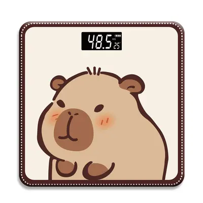 Manufacturer Electronic Scale Household Weight Scale Accurate and Durable Compact Dormitory Cartoon Body Scale Health Meter Rechargeable Health - 10