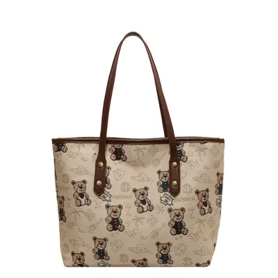 Women's Commuter Tote Bag, Large Capacity, Single Shoulder Strap - 8