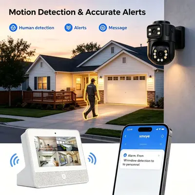 POE video kaydedici seti 4K, CCTV gözetim sistemi, tak-çalıştır