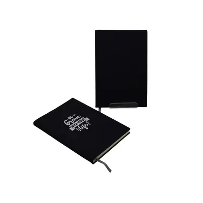 A5 boş PU deri kapaklı lazer gravür defter - 7