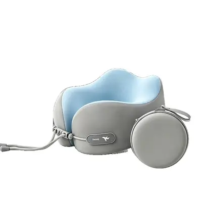 Memory foam U-shaped travel pillow, neck support, cervical support - 5