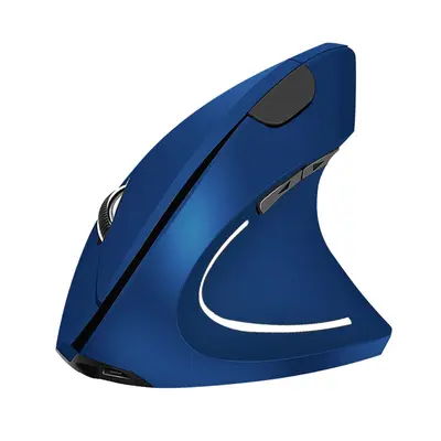 Kablosuz 2.4G dikey beşinci nesil sağ el pil şarjlı kablolu mouse Amazon yaratıcı üretici toptan satış - 9