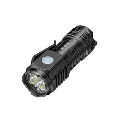 Outdoor-Mini-Taschenlampe mit drei Helligkeitsstufen und Stiftclip