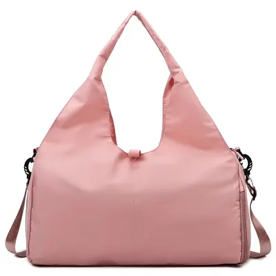 Women's yoga bag with dry-wet compartment, large capacity - 7
