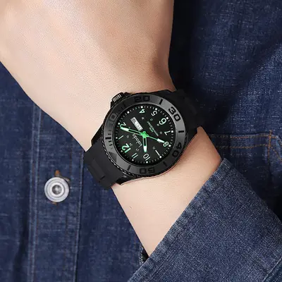Boy's Luminous Quartz Watch Analog Fashion Style - 4