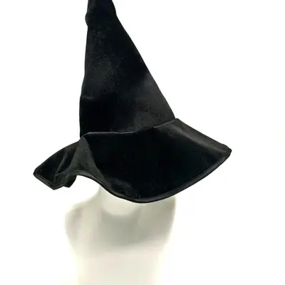 Samt-Hexenhut, Halloween-Kostümzubehör
