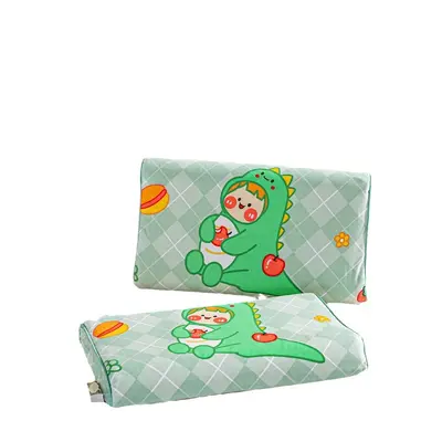 Natural latex pillow pure cotton core child and adult sizes
