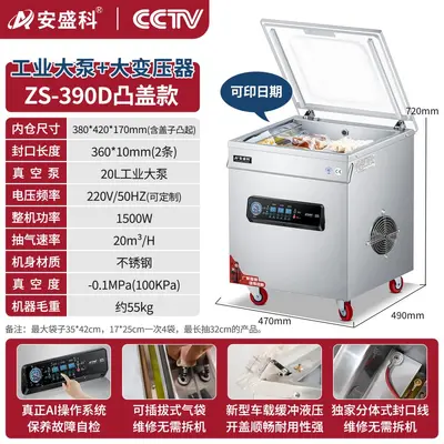Vacuum sealing machine, commercial fully automatic - 13