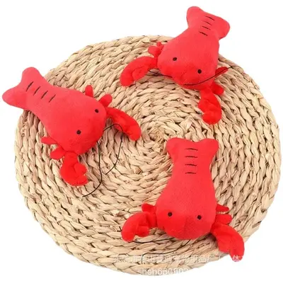 Pet Plush Squeaky Toys Set with Bite-Resistant Dog Toys