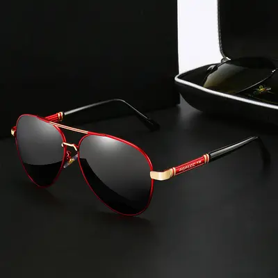 Men's Day-Night Polarized Color-Changing Sunglasses, UV Protection, for Driving - 10