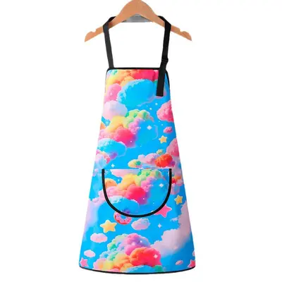 Children's Waterproof Apron, Anti-Stain, Extra-Long Painting Smock