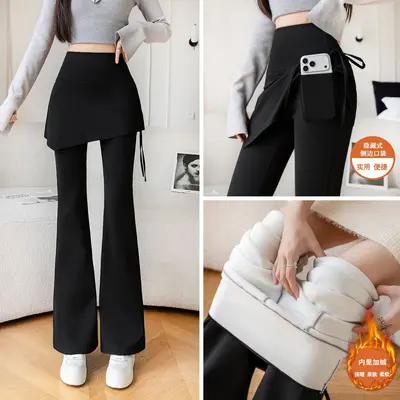 Women's High-Waist Butt-Lifting Leggings with Pockets, Plus Size - 13