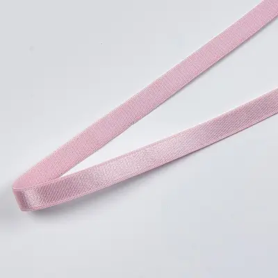 0,6 cm elastisches Polyester-Satinband, rutschfestes BH-Träger-Gummiband - 10