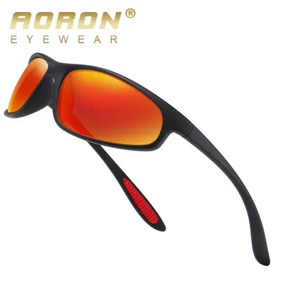 Sports Sunglasses, Small Frame, Dark Green, Polarized, Model 3033 - 1