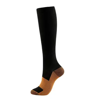 Kadın ve Erkek Kompresyon Çorapları, Yüksek Elastikiyetli Polyester Spor Çorapları - 7