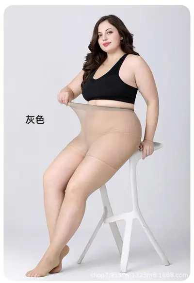 Plus Size Black Pineapple Socks for Women Thin - 9