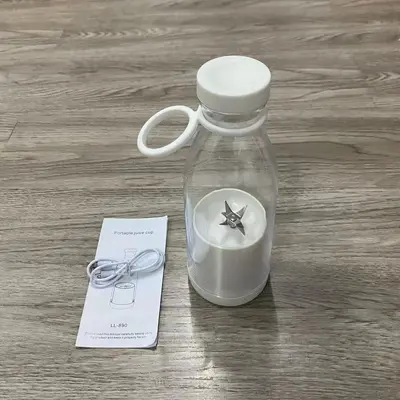 USB无线充电6叶刀头便携式榨汁机 家用榨汁杯