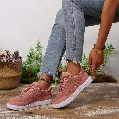 Sommer-Damen-Freizeitsneaker 2026, vielseitig weiß, Großgrößen