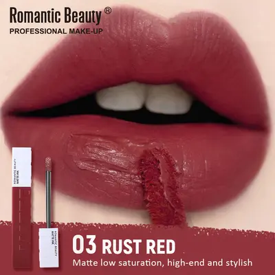 Samt-Matt-Lippenstift, nicht abfärbend und langanhaltend - 9