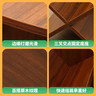 Modern Minimalist Coffee Table for Small Apartments, Living Room and Balcony