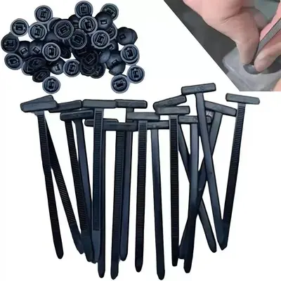 Multifunctional Cable Tie Clip and Push Rivet for Engine Undertray and Fender Liner - 3
