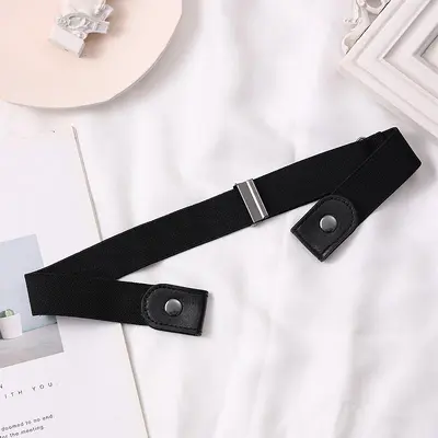 Buckle-Free Adjustable Slim Stretch Invisible Waist Belt - 4