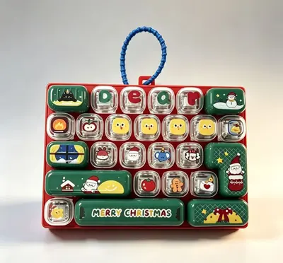 26-Tasten Stressabbau-Mini-Tastatur als Schlüsselanhänger