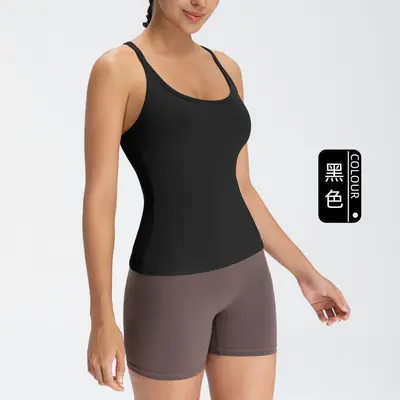 Kadın Lyocell Modal Tek Parça Yoga Atleti, Göğüs Pedli, Uzun Model - 7