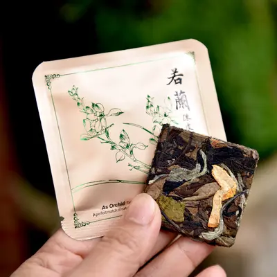Chenpi-Pu'er-Reifetee, kleiner Teekuchen aus Yunnan - 10