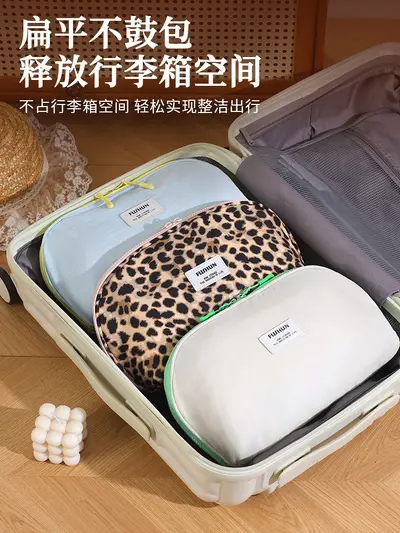 Underwear storage bag compartmented portable