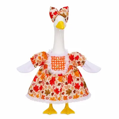 Erntedank-Gänse-Deko-Set, 23 Zoll - 8