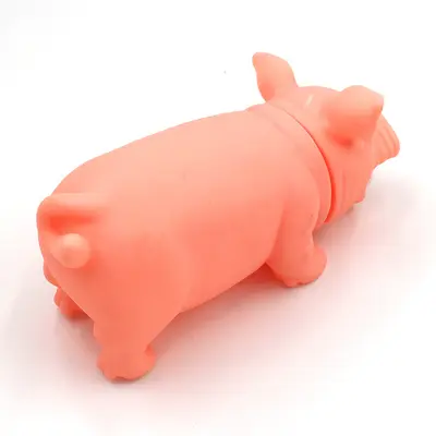 Large Screaming Pig Squeaky Toy for Cats and Dogs, Stress Relief - 4