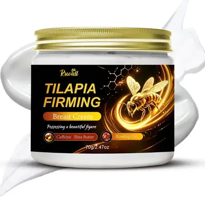 RUOALL tilapia sıkılaştırıcı göğüs kremi, 70 g şeffaf kavanoz