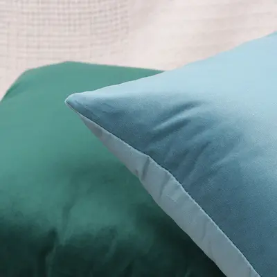 Sınır ötesi çok satan kadife düz renk yastık kılıfı, modern sade stil kumaş kanepe minder kılıfı (içi dolgu yok).
