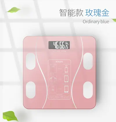 体重秤APP充电体脂秤AI跨境智能卡通蓝牙家用电子秤精准做logo定 - 10