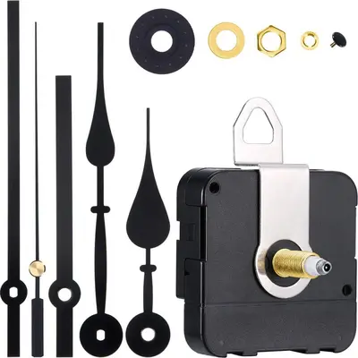 Metal Clock Hands Set 2 Pieces with I-Axis Quartz Movement - 7